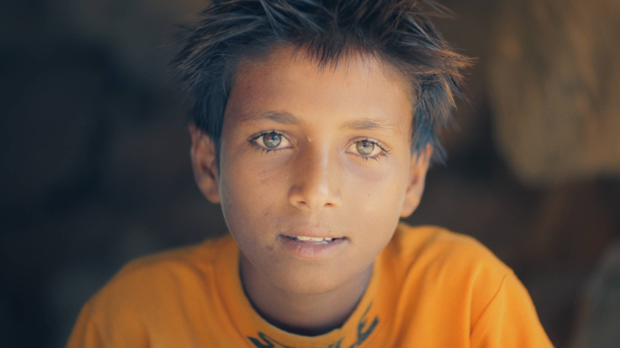 Portrait after color grading