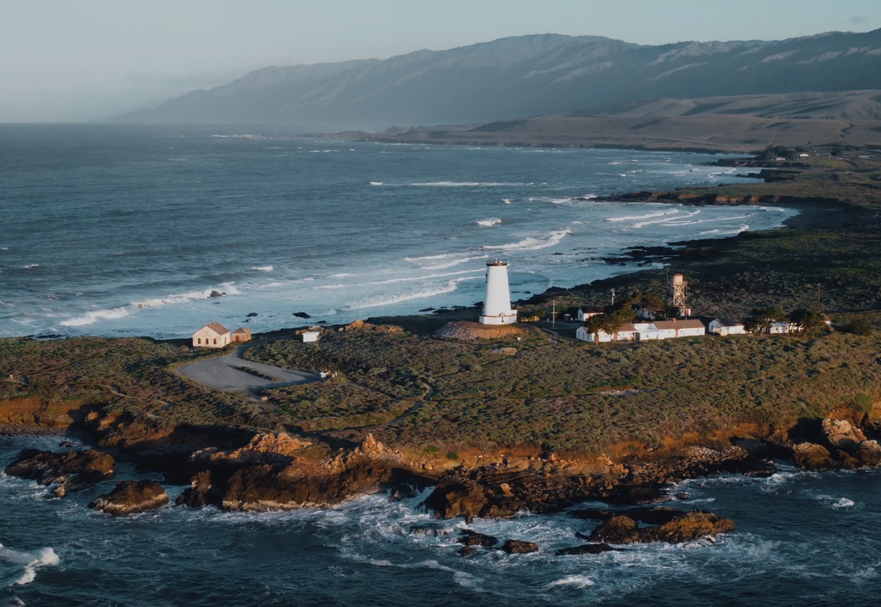 Coastal lighthouse video preview